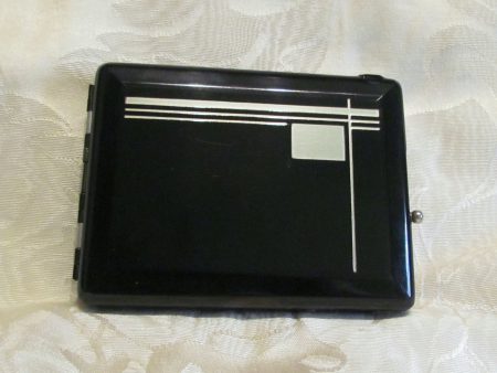 Art Deco Magic Case Lighter Black Cigarette Case 1930s Cigarette Case Working Lighter Online