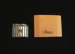 Vintage Ronson Silver Lighter Adonis Unused Working In Original Box Mint on Sale