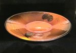 1950 s Evans Guilloche Ashtray Compote Dish Bowl Tray Candy Or Nut Dish For Sale