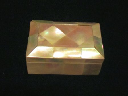 Vintage Mother Of Pearl Box Small Trinket Box 1930s Tiny Jewelry Box Online