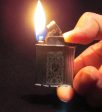 1930s Evans Trig-A-Lite Lighter Silver Working Pocket Lighter For Discount