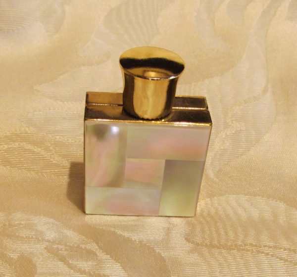 Mother Of Pearl Perfume Bottle 1950s Travel Fragrance Bottle Fashion