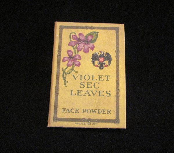 Richard Hudnut Book Compact Violet Sec Face Powder Unique Antique Powder Sheets Sale