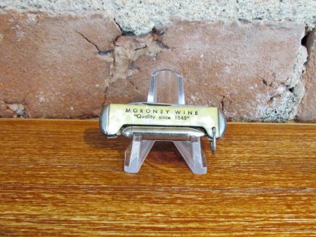 Moroney Wine Pocket Knife Pen Vintage Advertising  Quality since 1845  For Discount