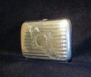 Victorian German Silver Cigarette Case 1900 s Card Case Vesta Case RARE Discount