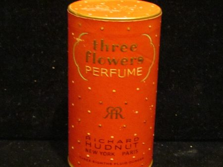 1930 s Richard Hudnut Three Flowers Perfume Box Art Deco Box VERY RARE Online now