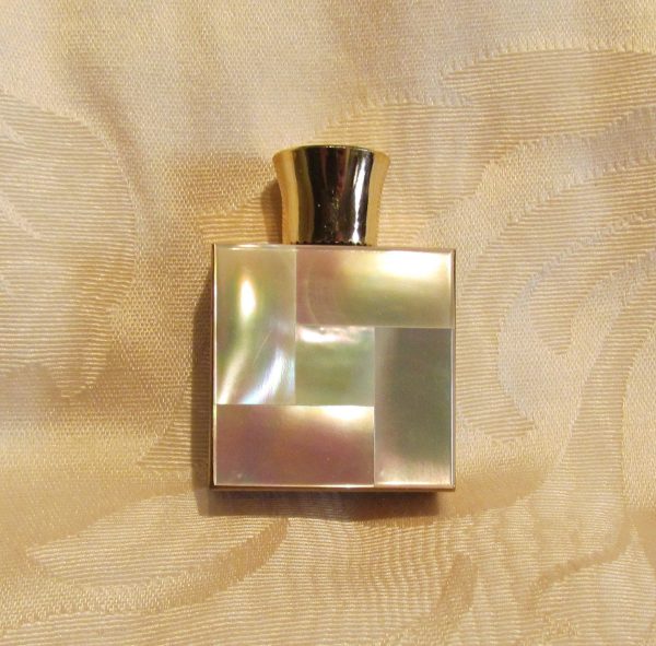 Mother Of Pearl Perfume Bottle 1950s Travel Fragrance Bottle Fashion