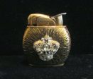 1940s Evans Rhinestone Lighter Working Ladies Windsor Oval Pocket Purse Lighter Fashion