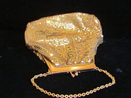 Whiting And Davis Gold Mesh Purse 1930s Handbag Wedding Purse Bridal Bag Online Hot Sale