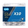 KMC X10 MTB Road Bike Chain 116L 10 Speed Bicycle Chain Magic Button Mountain Online Hot Sale