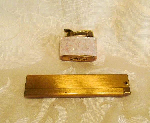 1950s Evans Lucite Confetti Lighter & Comb Set Ladies Accessories Online now