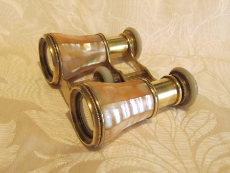 Antique Colmont Opera Glasses Paris Mother Of Pearl 1800s Binoculars Theater Glasses For Discount