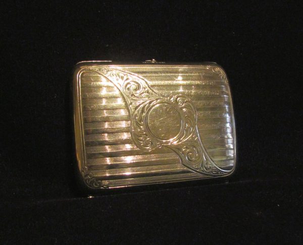 Victorian German Silver Cigarette Case 1900 s Card Case Vesta Case RARE Discount