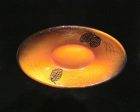 1950 s Evans Guilloche Ashtray Compote Dish Bowl Tray Candy Or Nut Dish For Sale