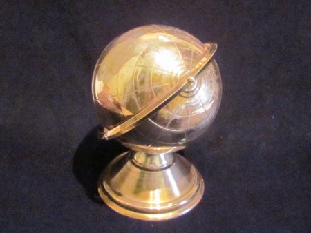 1940 s Globe Ashtray Vintage Table Top Ashtray Office Decor Accessory Cheap