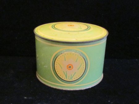 1920s Powder Tin Richard Hudnut Narcisse Metal Dusting Powder Box For Cheap