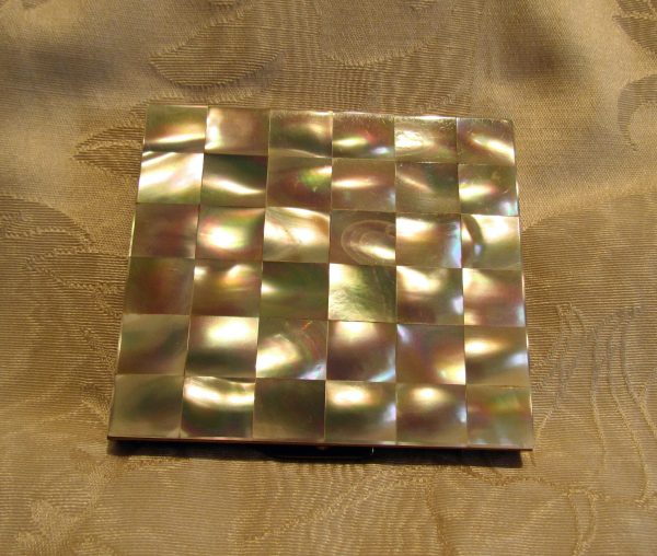 Mother Of Pearl Cigarette Case 1950 s Marhill MOP Case Hot on Sale