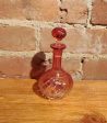 Baccarat Perfume Bottle Bamboo Tors Rose Teinte French Crystal on Sale