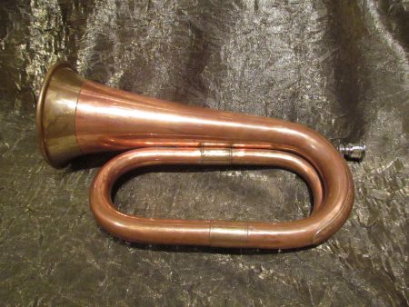 1940 s Bugle Military Bugle Copper & Brass Bugle Vintage Bugle Vintage Instrument Horn Online Hot Sale