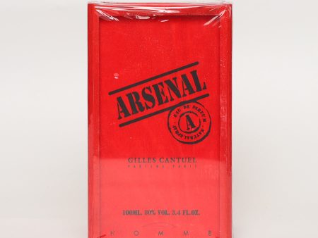 ARSENAL RED POUR HOMME BY GILLES CANTUEL EUP HOMBRE 100ML For Sale