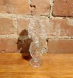 Vintage Crystal Perfume Bottle w Stopper Tall Vanity Bottle Online