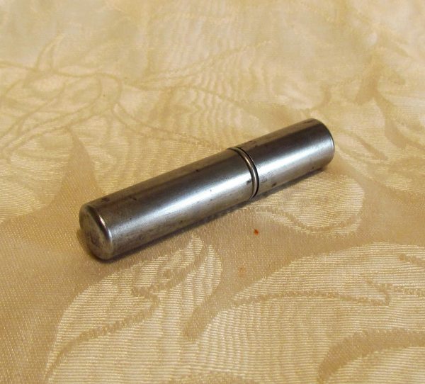 Silver Tube Lighter Trench Post And Wheel Lighter Great Working Condition Discount