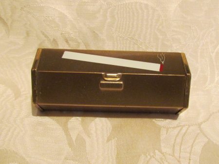 1950s Hexagon Cigarette Box Mad Men Cigarette Case Holder For Discount