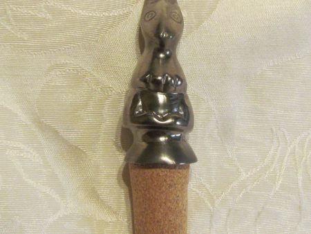 Bunny Wine Cork Pewter Rabbit Bottle Stopper Bar Supply New In Box Fashion