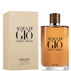 ACQUA DI ABSOLU G BY GIORGIO ARMANI  EUP HOMBRE 200ML Online Hot Sale