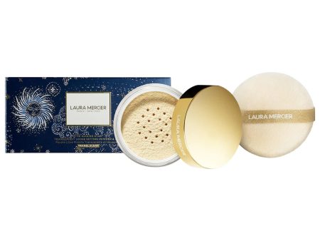 Laura Mercier The Guiding Star Translucent Loose Setting Powder & Puff Set - $59 Value Cheap