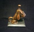 1930s Ronson Striker Lighter Bronze Hound Dog Art Deco Art Metal Works Working Lighter Online