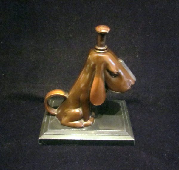 1930s Ronson Striker Lighter Bronze Hound Dog Art Deco Art Metal Works Working Lighter Online