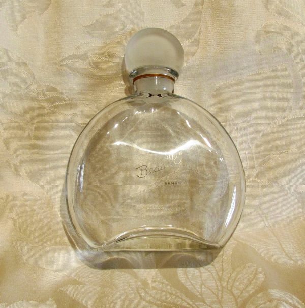 Antique Perfume Bottle Armand Beau K 1900 s Hand Blown Glass Extremely Rare Online Sale