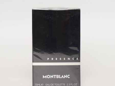 PRESENCE BY MONT BLANC EAU DE TOILETTE HOMBRE  75ML For Discount