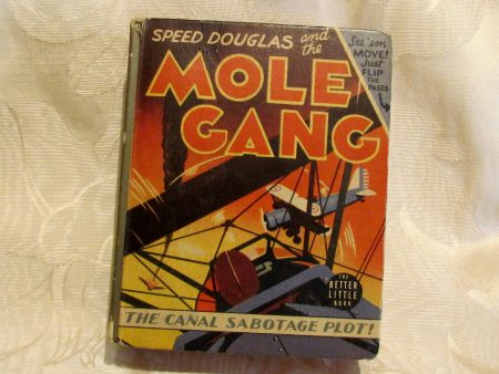 1941 Big Little Book Speed Douglas And The Mole Gang The Canal Sabotage Plot For Sale