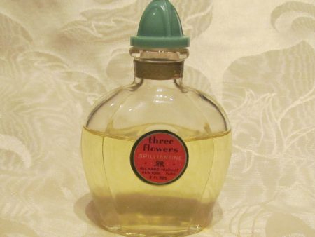 1930s Perfume Bottle Vintage Perfume Richard Hudnut Perfume Three Flowers Perfume Brilliantine Art Deco Bottle Online Sale