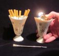 Lenox Ronson Table Lighter Set 1950s Starburst Design Atomic Age Mid Century Working Lighter Hot on Sale