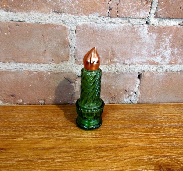 Avon Christmas Candle Perfume Bottle Sweet Honesty Cologne 1970 s Online Hot Sale