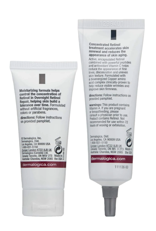 Dermalogica AGE smart Overnight Retinol Repair 30ml + Buffer Cream 15ml Online now