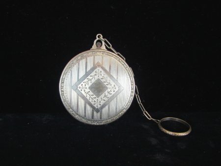 Edwardian Silver Compact Purse Finger Ring Online