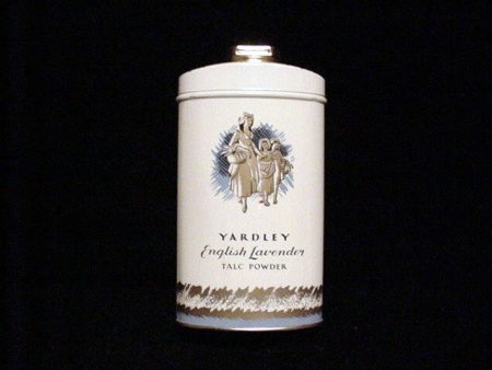 Yardley English Lavender Powder Tin Vintage Talcum Powder Full Sale