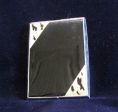 1930s Enamel Cigarette Case Golden Wheel Business Card Case Credit Card Holder Nickel Silver Discount