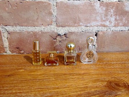 Vintage Mini Perfumes Bottles 4 Lauren, Spellbound, Van Cleef & Arpels For Cheap