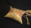 Vintage Brass And Copper Pillow Purse Small 1930s Shell Evening Bag Online Hot Sale