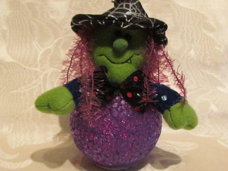 Halloween Witch Light Decoration Multi Color Flashing Light For Cheap