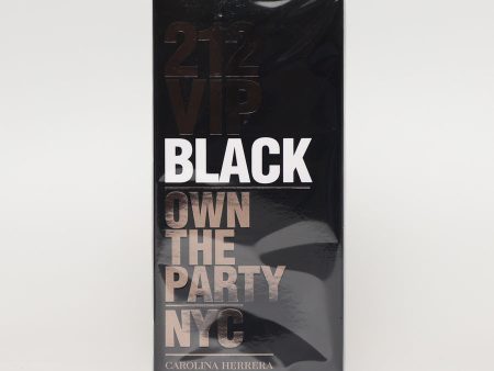 212 VIP BLACK BY CAROLINA HERRERA EUP HOMBRE 200ML Online now