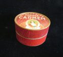 1930s Carmen Powder Box Vintage Complexion Powder Box Red Vanity Accessory Full Unused Rare Supply