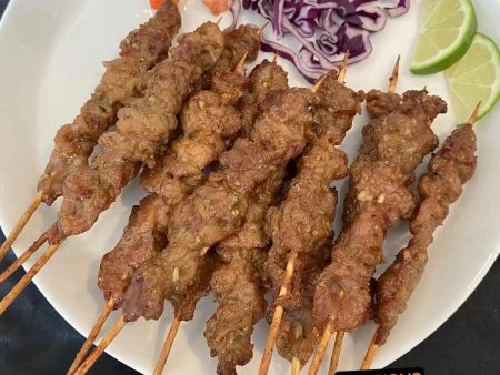 手工串燒豬肉 Pork Skewer on Sale