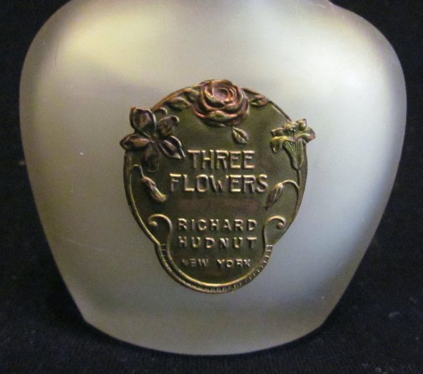 1920s Richard Hudnut Skin Sachet Bottle Vintage Three Flowers Perfume Bottle Full & Unused Online