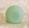 1940s Atomizer Perfume Bottle Green Hobnail Depression Glass Floral Top Excellent Working Condition Cheap